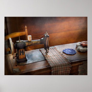 Poster Sewing - It's just Black and White