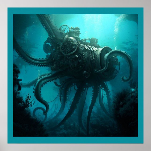 Poster SF - 20 000 ligues 1 (Devant)