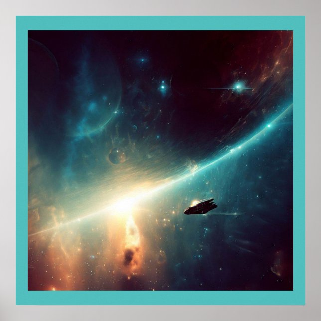 Poster SF - Opéra spatial 2 (Devant)