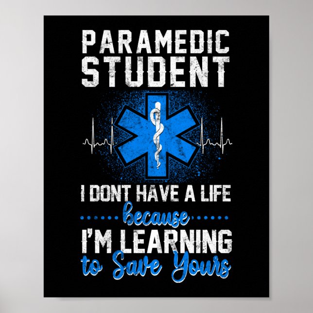 Poster SGE Sarcastique Urgence Étudiant paramétrique Ne p (Devant)