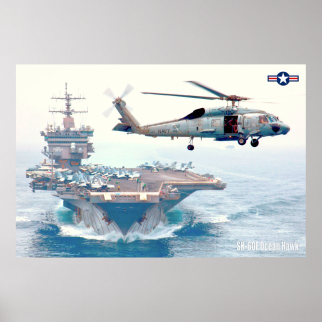 POSTER SH-60F OCEAN HAWK (Devant)