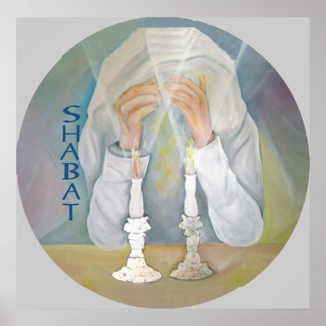 Poster Shabat (Devant)