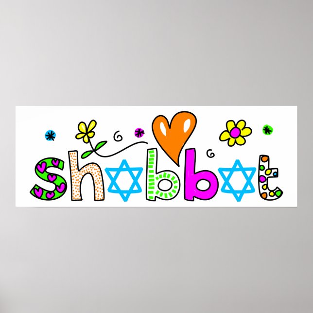 Poster Shabbat (Devant)