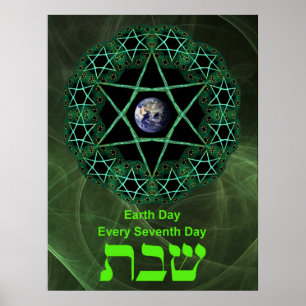 Poster Shabbat - Jour des terres