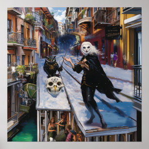 Poster Shadow Work Witchy Recovery AI Art Matte Value