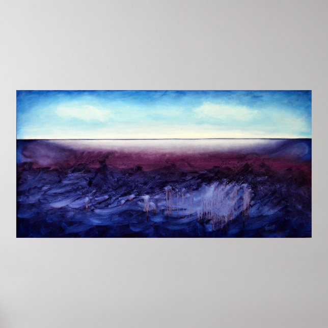 Poster Shadow's Journey Healing Violet & Indigo Imprimer (Devant)