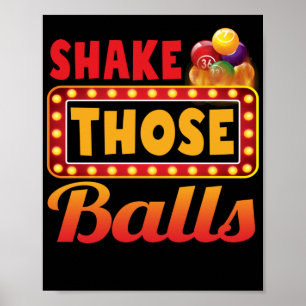 Poster Shake Ces Balls Bingo Designs Casino Jeu