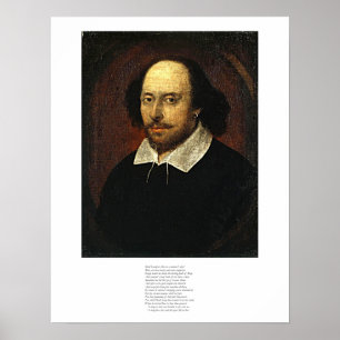 Poster Shakespeare Sonnet # 18