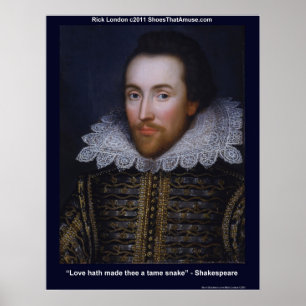 Poster Shakespeare Tame Snake Loote