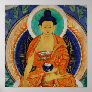 Poster Shakyamuni Thangka