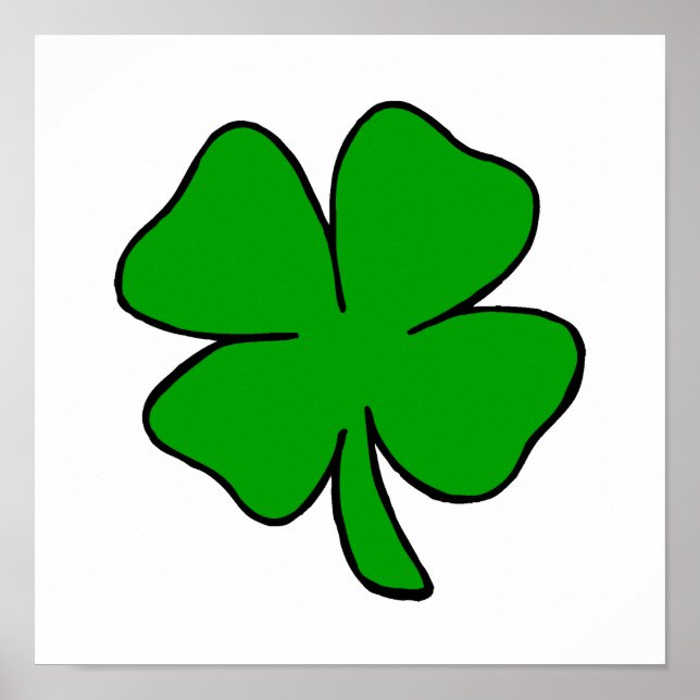 Poster Shamrock (Devant)