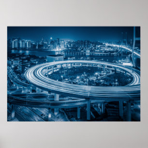Poster Shanghai Overpass 3