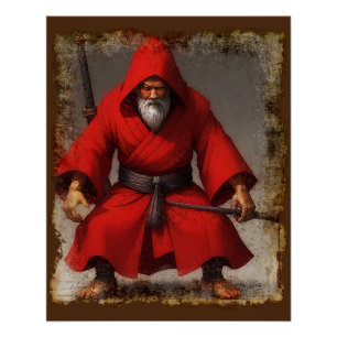 Poster Shaolin Master Imaginaire Art