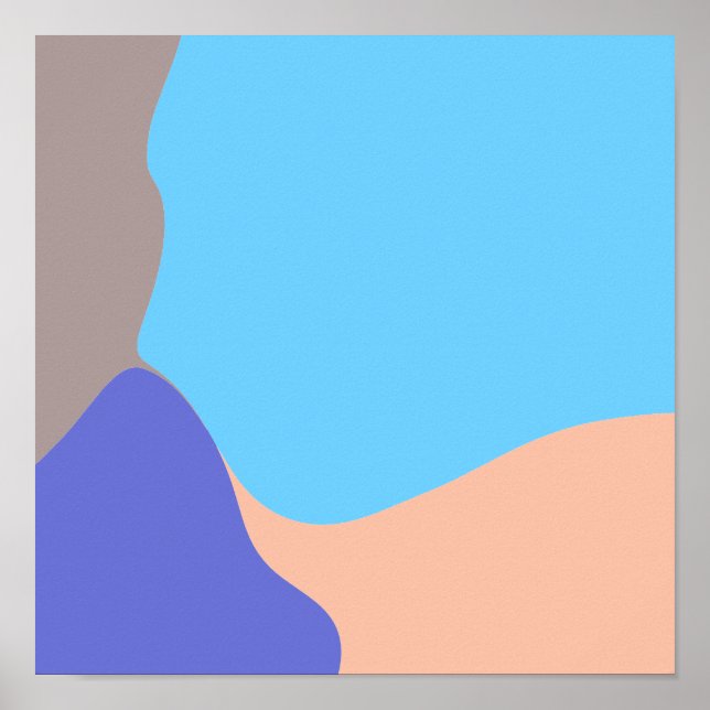 Poster Shapes d'Abstract (Devant)