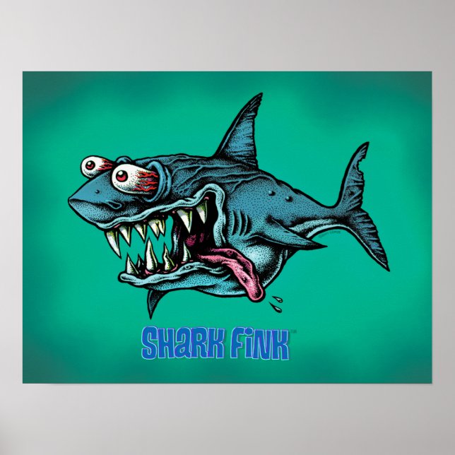 POSTER SHARK FINK ! ! (Devant)