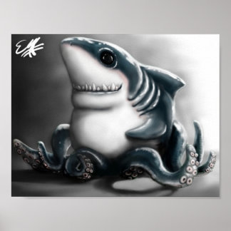 POSTER SHARKTOPUS