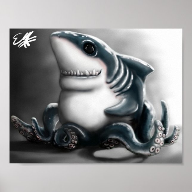 POSTER SHARKTOPUS (Devant)