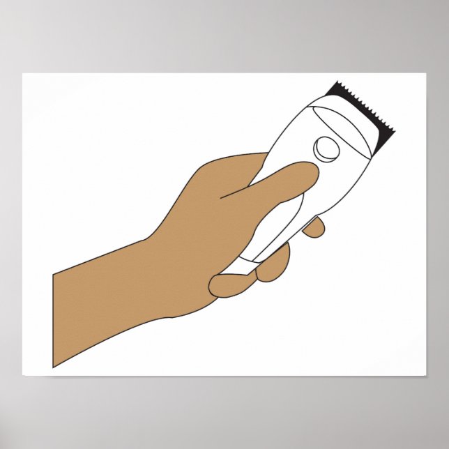 Poster Shaver (Devant)