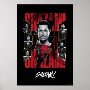 Poster SHAZAM ! Furie des dieux   Groupe SHAZAMily