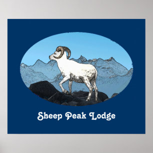 Poster Sheep Peak Lodge