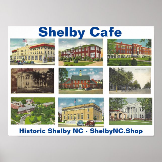 Poster Shelby Cafe (Devant)