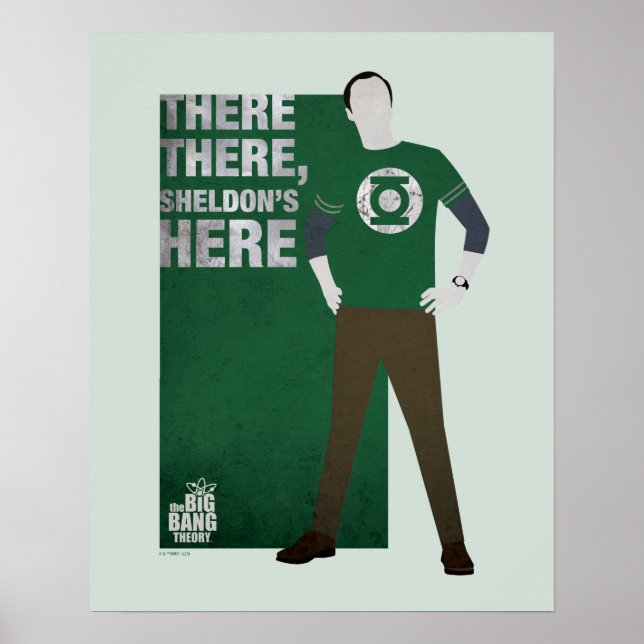 Poster Sheldon est ici (Devant)