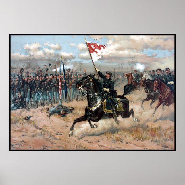 Poster Sheridan's Ride — Guerre civile (Devant)