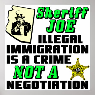 POSTER SHERIFF JOE