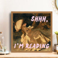 Shhh I's Reading Altered Art, Maximalist Bookish