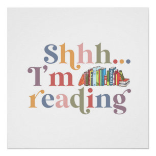 Poster Shhh... Je lis