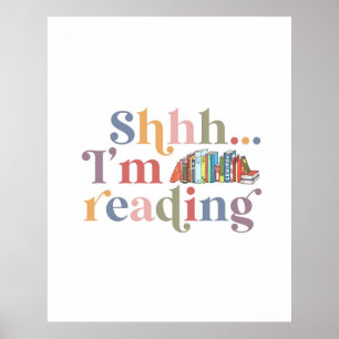 Poster Shhh... Je lis