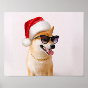 Poster Shiba Inu dog