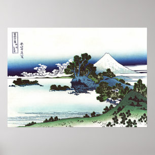 Poster Shichirihama dans la province de Sagami