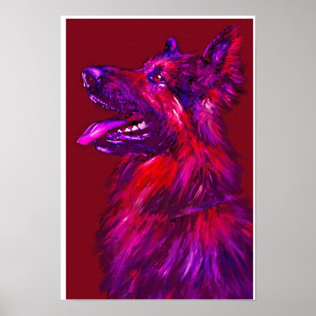 Poster shiloh shepherd (Devant)