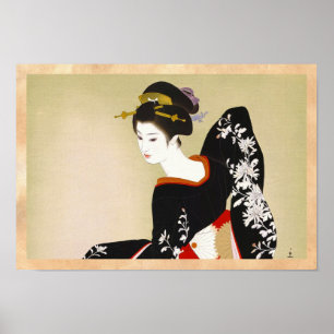 Poster Shimura Tatsumi Deux Sujets Pour Les Femmes Japona
