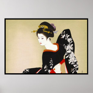Poster Shimura Tatsumi Deux Sujets Pour Les Femmes Japona