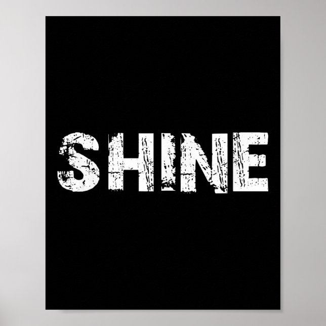 Poster Shine  (Devant)