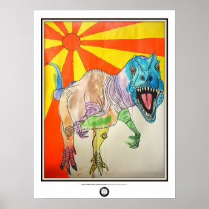 Poster Shine-asaurus