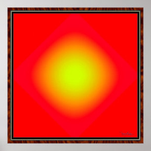 Poster Shining Yellow Light