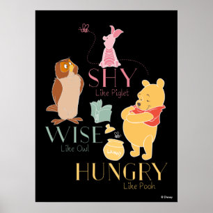 Poster Shiré Comme Un Piglet, Sage Comme Un Chouette, Aff