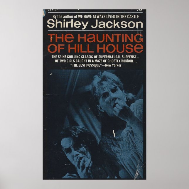 Poster Shirley Jackson - L'Attentat De Hill House (Devant)