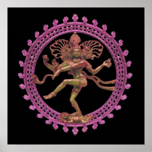 Poster Shiva (Nataraja) le danseur cosmique