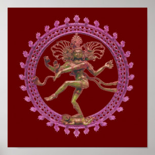 Poster Shiva (Nataraja) le danseur cosmique