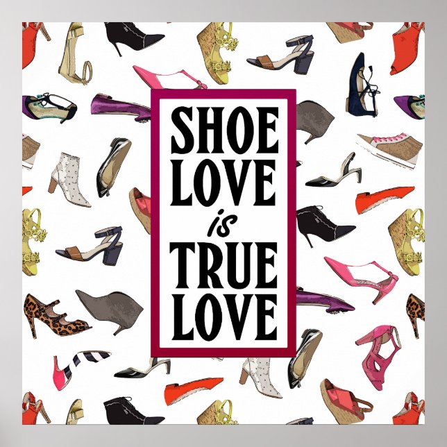 Poster Shoe Love est l'affiche True Love (Devant)