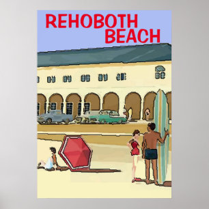 Poster Shore Vintage