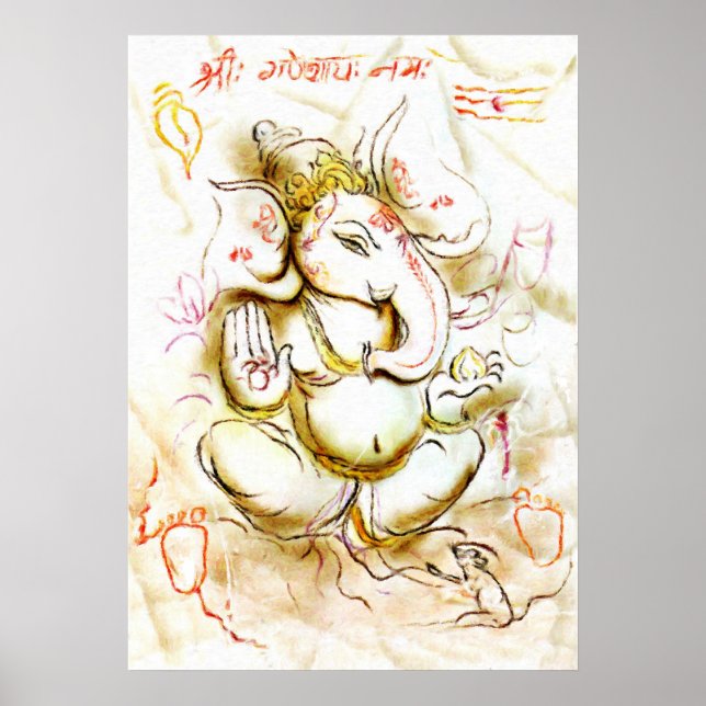 Poster Shree Ganesh (Devant)
