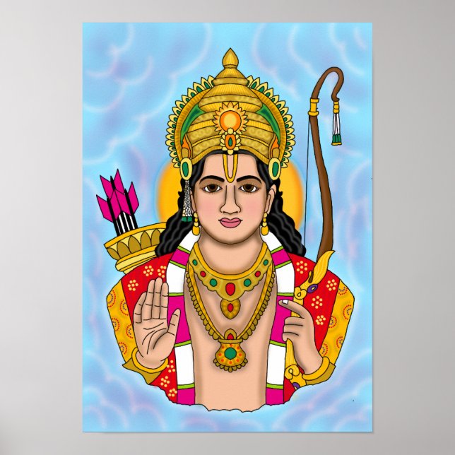 Poster Shree Ram  (Devant)