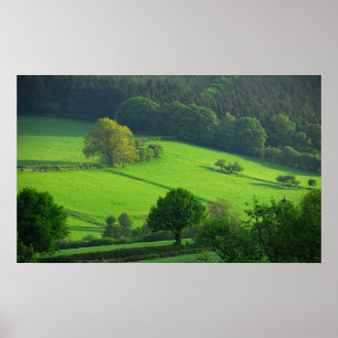 Poster Shropshire Hills