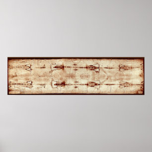 Poster Shroud of Turin Jesus Burial Cloth