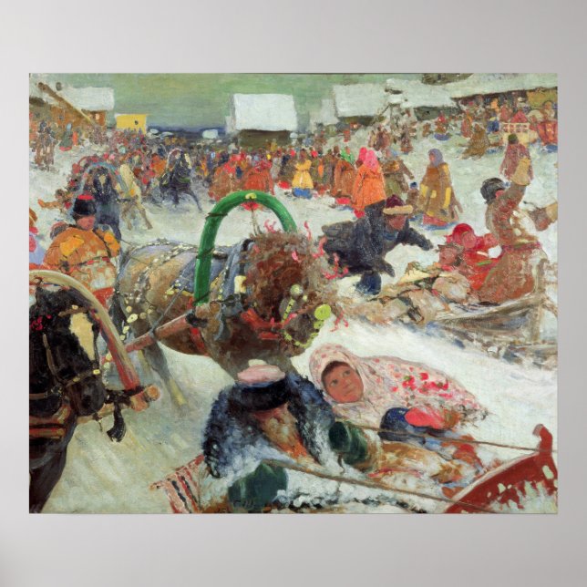 Poster Shrovetide, 1905 (Devant)